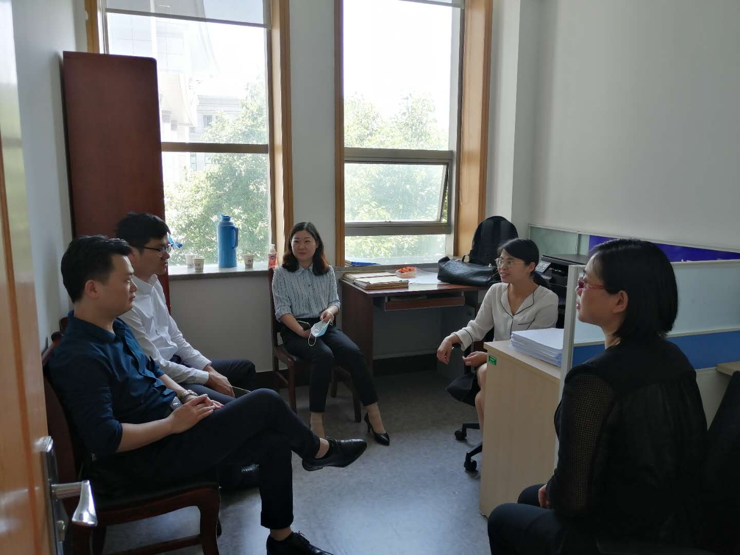 包河区法院我中心再增驻点调解员