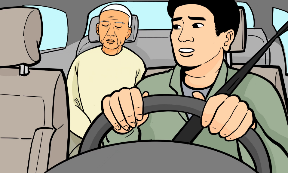 【以案普法】老人乘坐网约车猝死，谁担责？