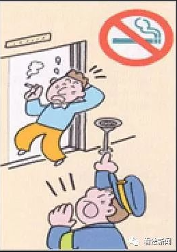 电梯劝阻吸烟猝死案，法院怎么判