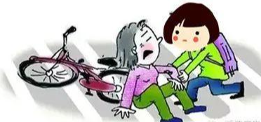 9岁孩童在小区骑自行车撞伤老人，谁来担责？