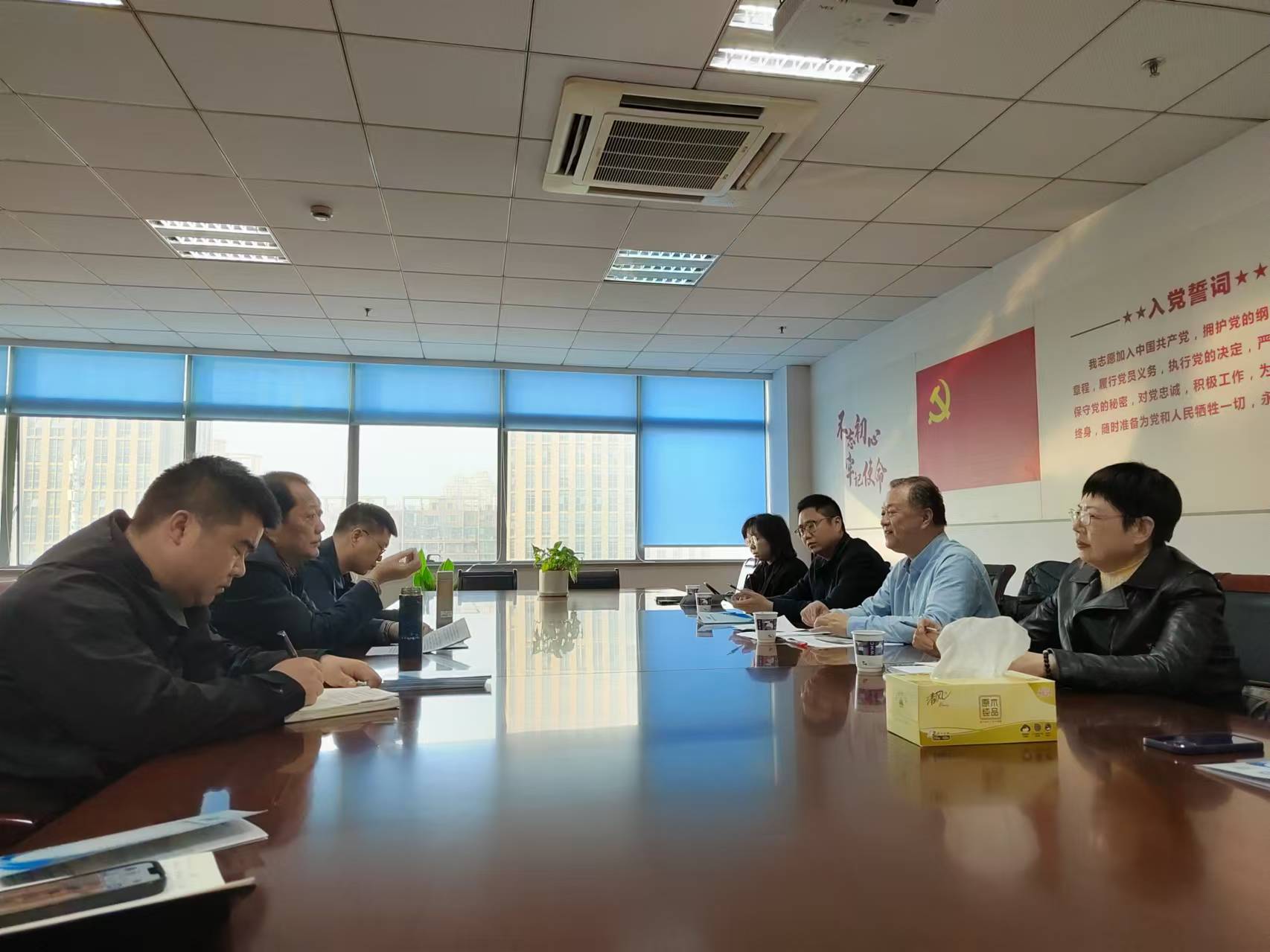 我中心随省总会赴省外商投资企业协会调研交流