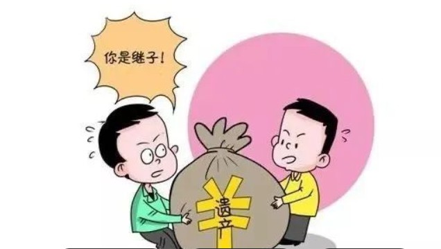 婚生子与继子争遗产案